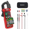 image:imageKAIWEETS Smart AI Digital Clamp Meter 2026 Auto Ranging Multimeter 600A TRMS 6000 Counts NCV Inrush Auto Measure AC DC VoltageCurrent Continuity Temperature Resistance Capacitance Diode