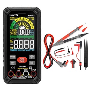 image:imageKAIWEETS 10000 Counts TRMS Rechargeable Smart Multimeter Soft Silicone Electrician Test Leads Kit