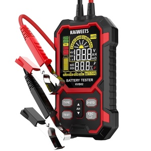 image:imageKAIWEETS Car Battery Tester 12V24V Automotive Battery Diagnostic Tool 502000 CCA Load Capacity Digital Battery Analyzer amp Voltage Meter for Cars Trucks Motorcycles SUVs Boats amp Marine Use