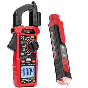 image:imageKAIWEETS Digital Clamp Meter Multimeter Non Contact Voltage Tester with Signal Percentage Dual Range AC 12V70V1000V