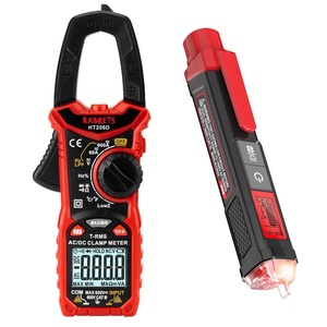 image:imageKAIWEETS HT206D Digital Clamp Meter TRMS 6000 Counts HT100s Voltage TesterNonContact Voltage Tester with Signal Percentage
