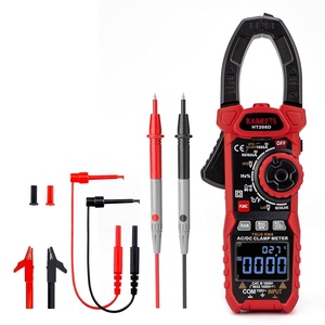 image:imageKAIWEETS HT208D Inrush 1000A ACDC Clamp Meter amp KET01Soft Silicone Electrician Test Leads Kit