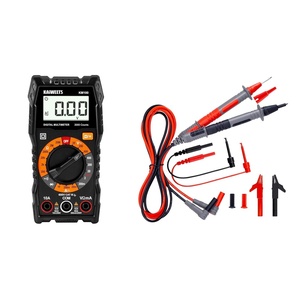 image:imageKAIWEETS KM100 Digital Multimeter with Case and KAIWEETS KET01 Soft Silicone Electrician Test Leads Kit