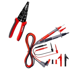 image:imageKAIWEETS Soft Silicone Electrician Test Leads Kit and Heavy Duty Wire Stripper