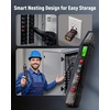 image:imageCircuit Breaker Finder with LCD Display GFCI Outlet Tester AC 90130V Electrical Circuit Tracer Tool with NCV Tset amp Flashlight Includes Carrying Case with Adapter Alligator Clips KT303P
