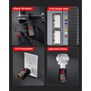 image:imageCircuit Breaker Finder with LCD Display GFCI Outlet Tester AC 90130V Electrical Circuit Tracer Tool with NCV Tset amp Flashlight Includes Carrying Case with Adapter Alligator Clips KT303P