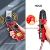 image:imageKAIWEETS HT206D Digital Clamp Meter TRMS 6000 Counts and KAIWEETS Silicone Multimeter Test Leads with GoldPlated Probes KET20