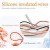 image:imageKAIWEETS Soft Silicone Electrician Test Leads Kit with 2PCS Alligator Clip Test Leads for Electrical Testing of FlukeAstroAIINNOVA Multimeter Electronic Clamp Meter