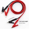image:imageKAIWEETS Soft Silicone Electrician Test Leads Kit with 2PCS Alligator Clip Test Leads for Electrical Testing of FlukeAstroAIINNOVA Multimeter Electronic Clamp Meter