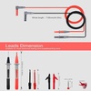 image:imageKAIWEETS Soft Silicone Electrician Test Leads Kit with 5PCS Alligator Clips Electrical Test Leads Set and 23PCS Test Leads Kit for FlukeAstroAIINNOVA Multimeter electrical testing