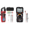 image:imageKAIWEETS Digital Clamp Meter 4000 Counts KC604 and Digital Multimeter 6000 Counts HT118A with Case