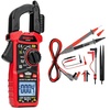 image:imageKAIWEETS KC604 Digital Clamp Meter Multimeter and KET12 Soft Silicone Electrician Test Leads Kit