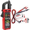 image:imageKAIWEETS Smart Digital Clamp Meter with DShaped Jaws amp Soft Silicone Electrician Test Leads Kit