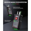 image:imageKAIWEETS KT302T Outlet Tester with GFCI Test DualSided LED Receptacle Tester Detects 7 Common Wiring Faults 110125V AC Electrical Socket Diagnostic Tool for North American Standard Outlets