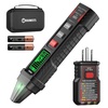 image:imageKAIWEETS Circuit Breaker Finder with LCD Display GFCI Outlet Tester AC 90130V Electrical Circuit Tracer Tool with NCV Tset amp Flashlight Includes Carrying Case KT303
