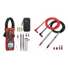 image:imageKAIWEETS HT208F Inrush Digital Clamp Meter 1000A and KAIWEETS KET01 Silicone Multimeter Test Leads with GoldPlated Probes 48 inch Long