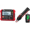 image:imageKAIWEETS KE2500 Insulation Resistance Tester Up to 200G Pro Megohmmeter and KAIWEETS KT301P Circuit Breaker Finder with LCD Display GFCI Outlet Tester Electrical Circuit Tracer Tool