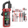 image:imageKAIWEETS KC602s Smart Digital Clamp Meter Multimeter and KAIWEETS 23PCS Multimeter Test Leads Kit KET05